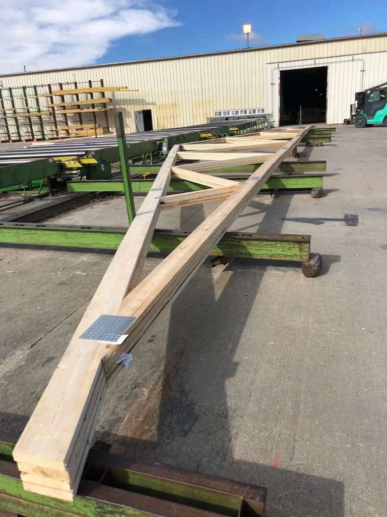 80' Trusses Built at Millard Lumber's Waverly Location! More Than
