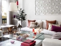 White with Marsala Accents