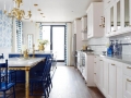 Navy & Gold Kitchen