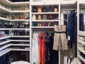 White Walk-in Closet