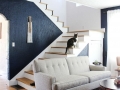Navy Accent Wall