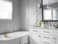 White Bath + Moulding