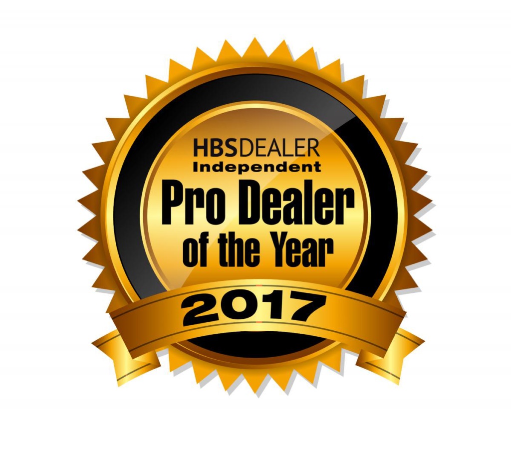 2017 National Independent Pro Dealer of the Year