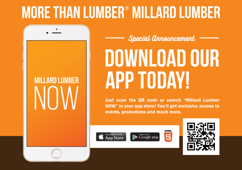 Millard Lumber NOW App