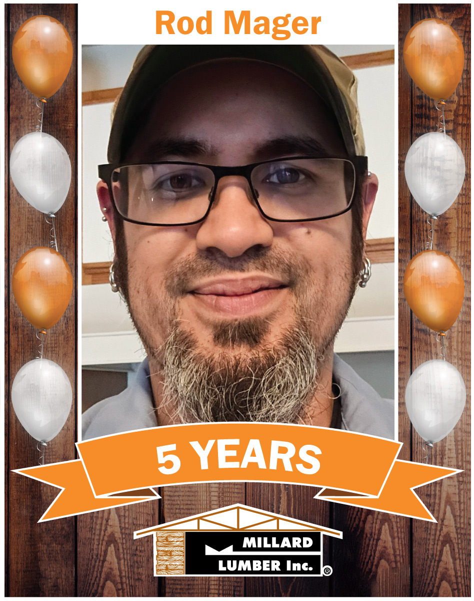 Happy 5th Anniversary Rod Mager!